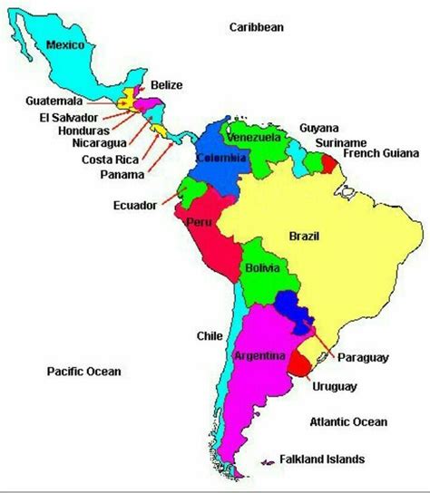 Latin America Countries – Telegraph