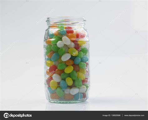 Jelly beans in jar — Stock Photo © eskaylim #138929586