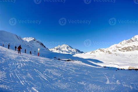 High mountains under snow in the winter 10680015 Stock Photo at Vecteezy