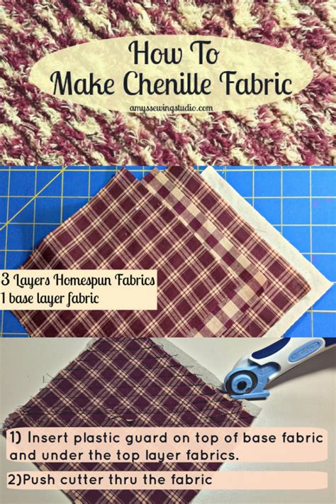 Make Chenille Fabric: Add some fun fabric texture to your projects!