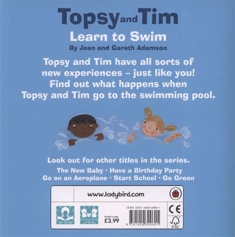 Topsy and Tim learn to swim. by Adamson, Jean (9781409300601) | BrownsBfS