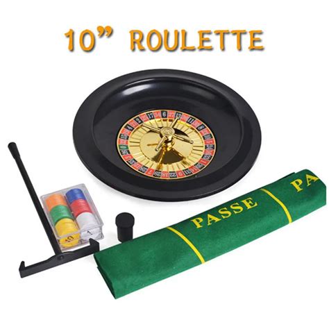 10-Roulette-Poker-Chips-Set-Roulette-Casino-Roulette-Wheel-Wood-Bingo ...