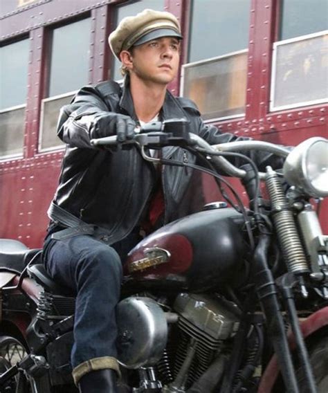 Biker Mutt Williams Indiana Jones Shia Labeouf Leather Jacket - Jackets Masters