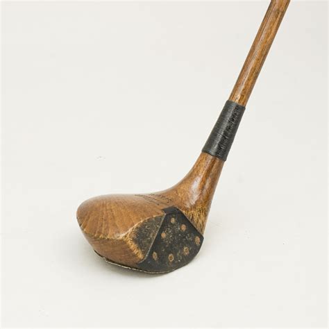 Vintage Golf Club, Brassie With Hickory Shaft