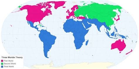 Map Of 1St 2Nd And 3Rd World Countries - Draw A Topographic Map