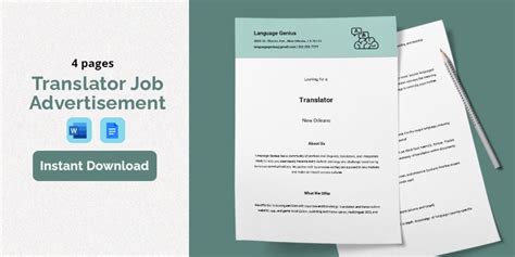 Job Advertisement Templates in Google Docs - FREE Download | Template.net