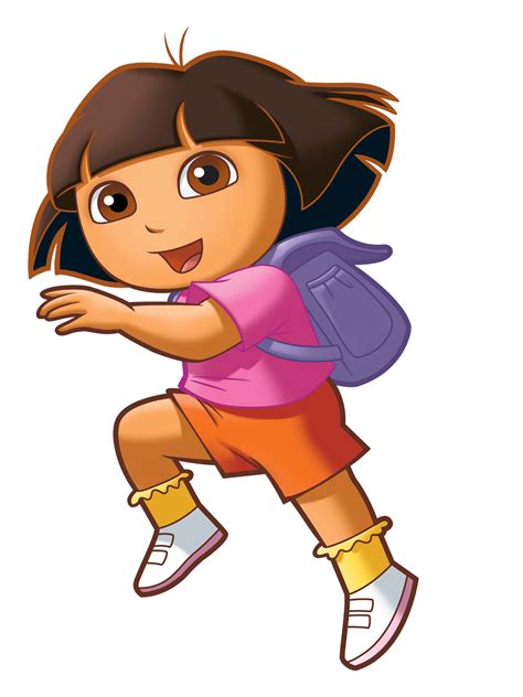 Cartoon Characters: Dora the Explorer (PNG)