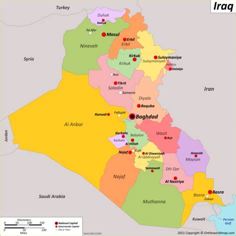 Iraq Map | Detailed Maps of Republic of Iraq