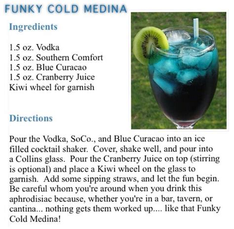 Funky Cold Medina Drink Recipe | Besto Blog