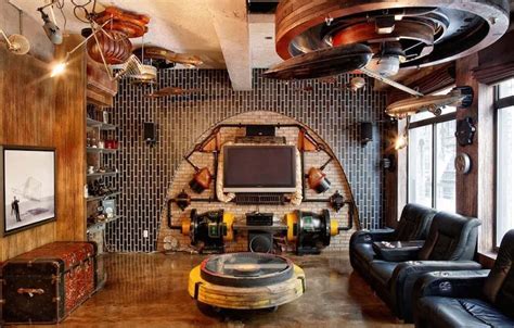 Steampunk Bedroom Design Ideas: Furniture, Wallpaper, and Decor