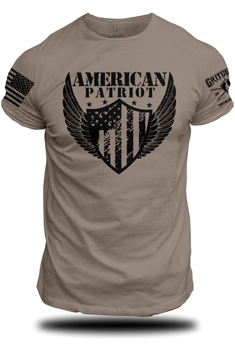 American Patriot Wing T-shirt | Grit Gear Apparel