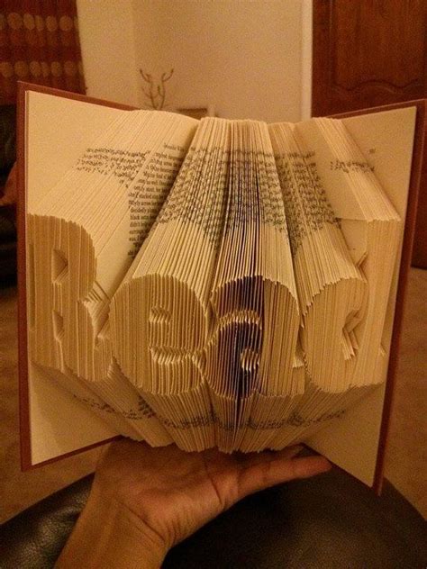 Book Folding Pattern for read and FREE TUTORIAL | Etsy UK | Book folding patterns, Book folding ...