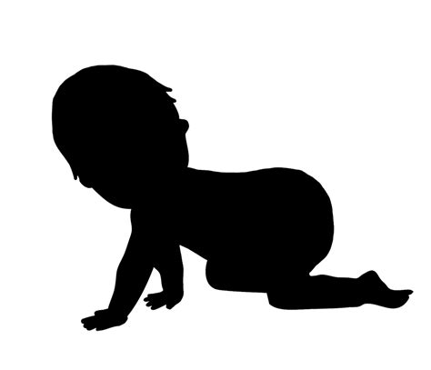 Baby Clipart Images Black And White