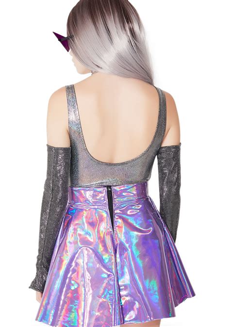 Holographic Skirt – Dolls Kill