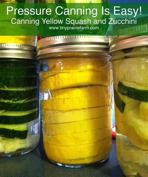 Pressure Canning Squash and Zucchini | Canning recipes, Pressure canning recipes, Canning squash