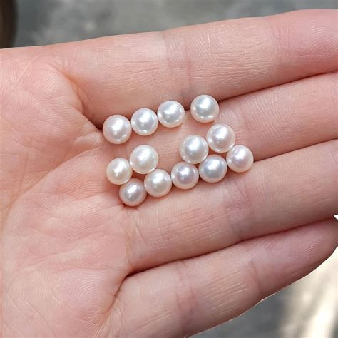 2/3/4/5/6mm Pearls Round Pearls Undrilled Freshwater | Etsy