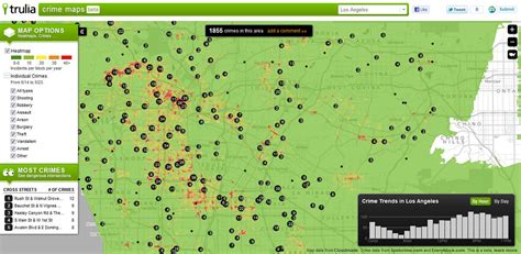 Crime Map - Los Angeles | Trulia | Flickr