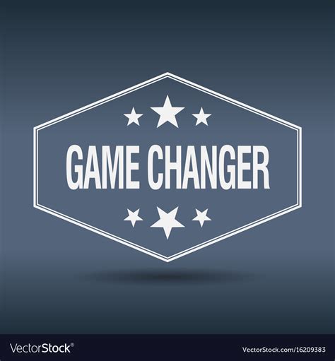 Game changer Royalty Free Vector Image - VectorStock