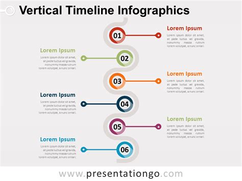 Free Vertical timeline for PowerPoint | PowerPoint Diagrams | Pinterest | Timeline, Infographics ...
