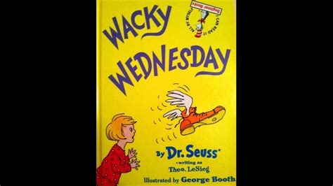 Wacky Wednesday by Dr. Seuss Read Aloud story book - YouTube