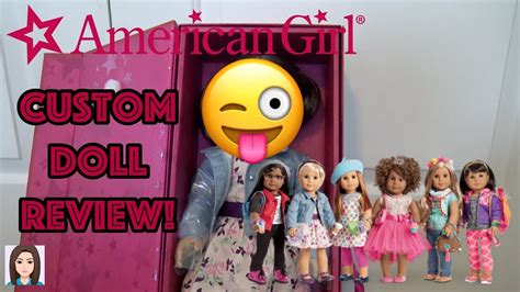 American Girl Create Your Own Doll Review! I Made An AG Doll! - YouTube