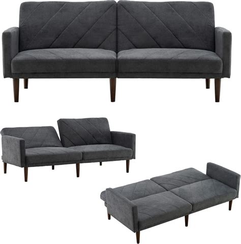 "TaliaPosy Loveseat Sleeper, 74"" Mid Century Modern Couch Modern Sleeper Sofa Loveseat Recliner ...