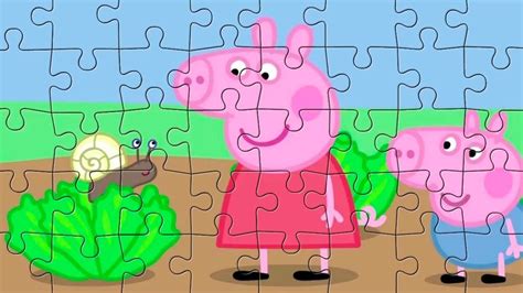 Peppa Pig Amazing Puzzle Games For Kids #PeppaPig #Peppa | Puzzle games ...