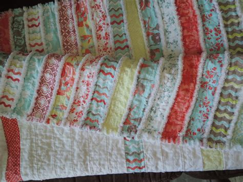 Jelly Roll Rag Quilt Pattern Tutorial Easy to Make Instant