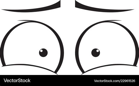 Scared Eyes Drawing Cartoon ~ Spaventato Cartone Animato Emoticon | Driskulin