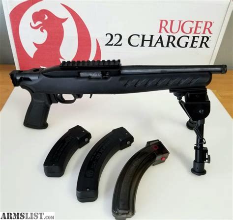 ARMSLIST - For Sale: Ruger .22 Charger Pistol