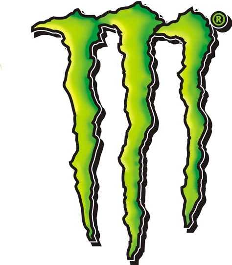 Monster Energy Drink Logo Outline - ClipArt Best