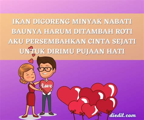 55 Pantun Cinta Sejati Paling Romantis Buat Kekasih | diedit.com