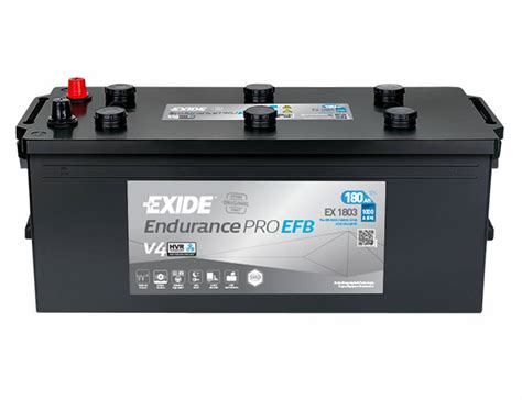 Exide EX1803 Endurance PRO EFB 12V 180 Ah 1000A truck battery | Starter batteries | Motorhomes ...