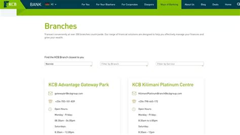 All Kenya Commercial Bank (KCB) Branches in Nairobi - A Resource For All Things Guides ...