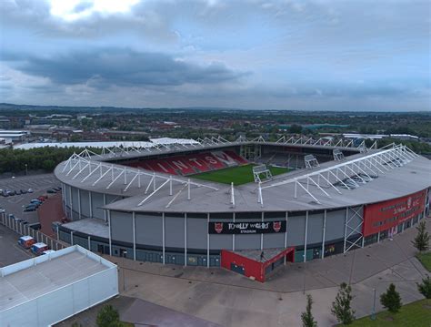 St Helens Rugby Stadium - Photos by Drone - Grey Arrows Drone Club UK