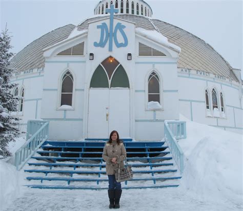 The "Igloo Church" of Inuvik - Top-of-the-World Girl