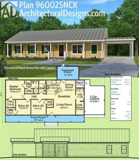 Ranch Style Small House Plans: A Comprehensive Guide - House Plans