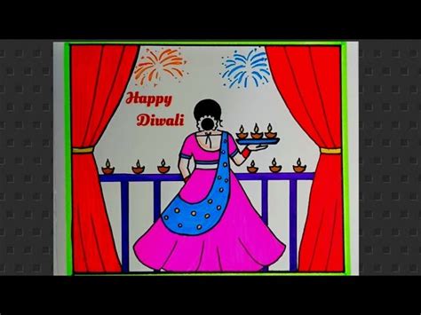 Update 139+ diwali festival easy drawing latest - seven.edu.vn