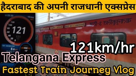 Telangana Express Train Journey Vlog | Hyderabad to New Delhi Train ...