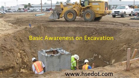 Basic Awareness on Excavation Safety