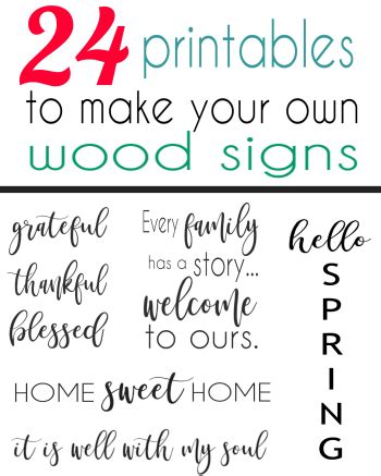 Make Your Own Signs Free Printable