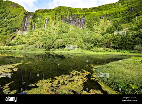 Ribeira Grande Waterfalls Stock Photo - Alamy