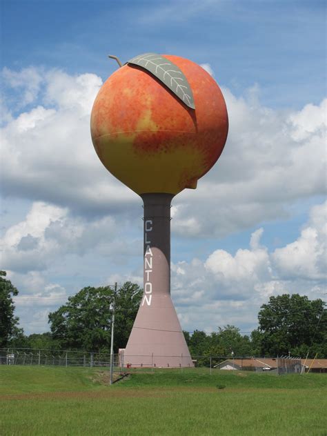 World's Second Largest Peachoid, Clanton AL | Erika | Flickr