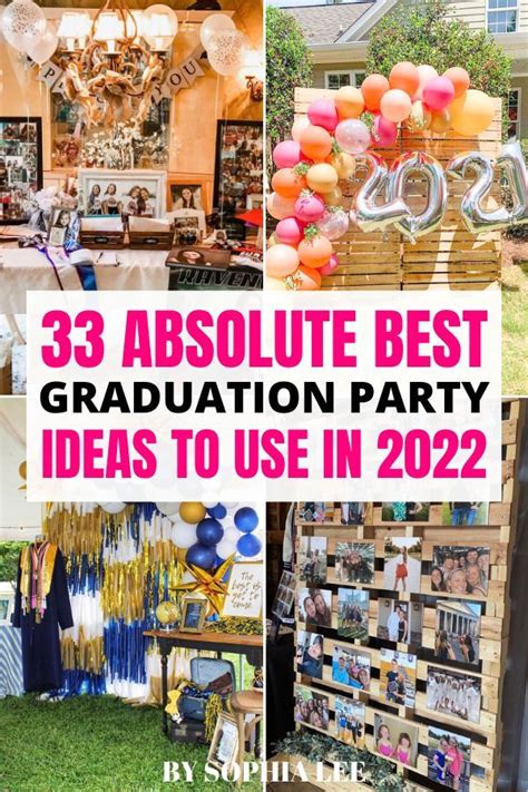 33 Absolute Best Graduation Party Ideas of 2024 - By Sophia Lee ...