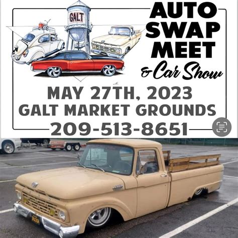 Auto Swap Meet and Car Show, Galt Market Grounds, 27 May