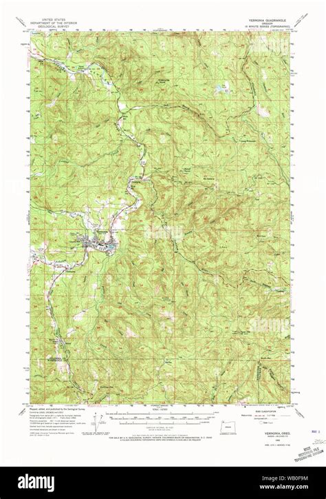 Map of vernonia Cut Out Stock Images & Pictures - Alamy