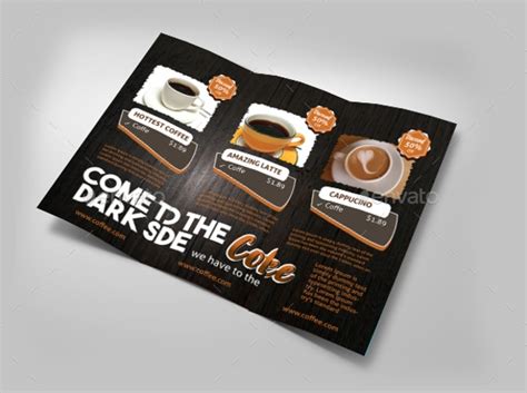 Coffee Shop Brochure - 17+ Examples, Illustrator, Design, Word, Pages, Photoshop, Publisher, Tips