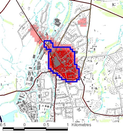 Area of Town Centre Activity: Uxbridge