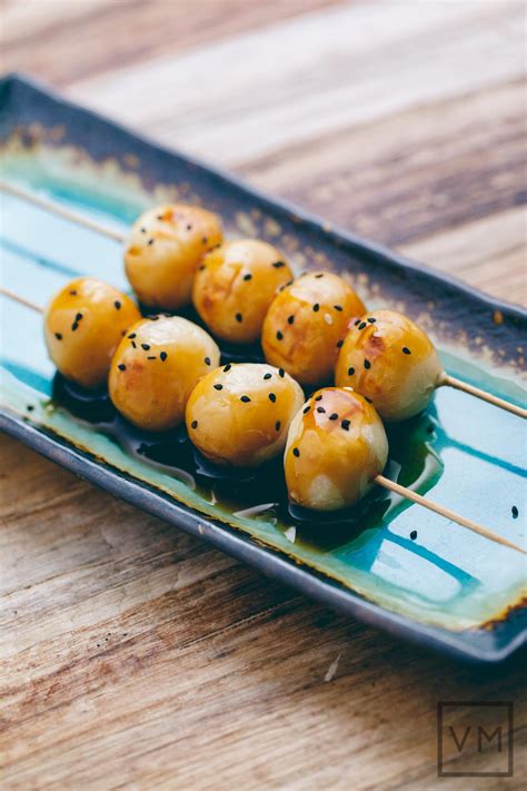 Vegan Mitarashi Dango | Vegan Miam