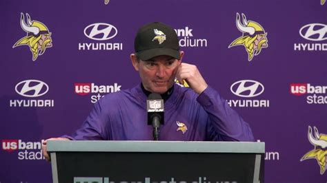 Minnesota Vikings postgame press conference